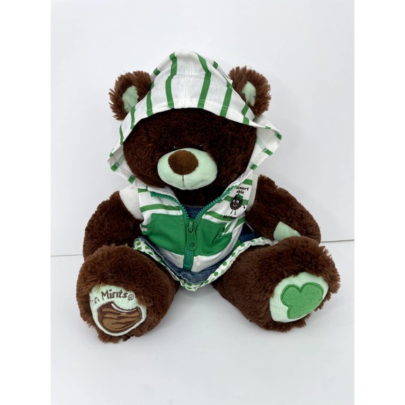 build a bear doll girl scout thin mints cookies with original outfit rare find - Picture 3 of 5
